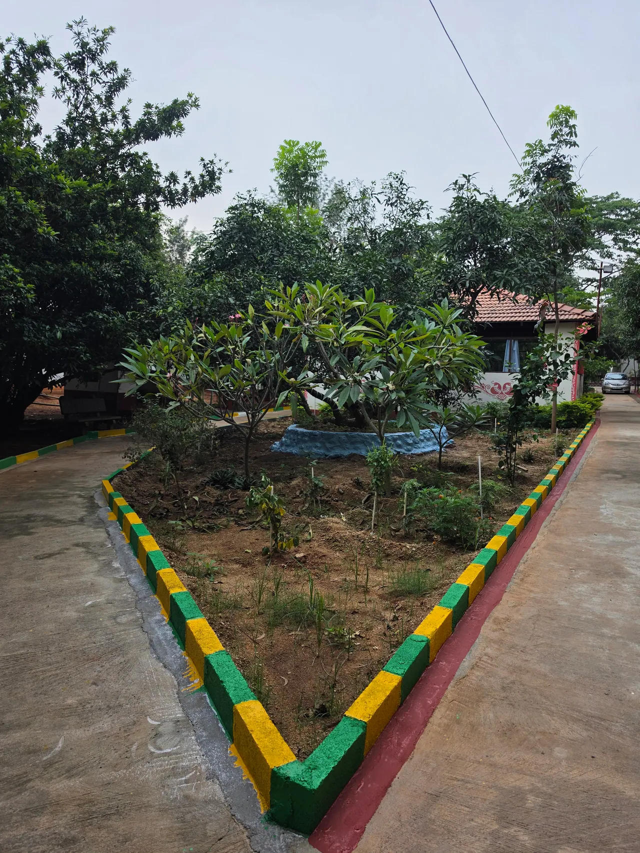 Plantation and Natural Surroundings at Ram Vishranti Dhama