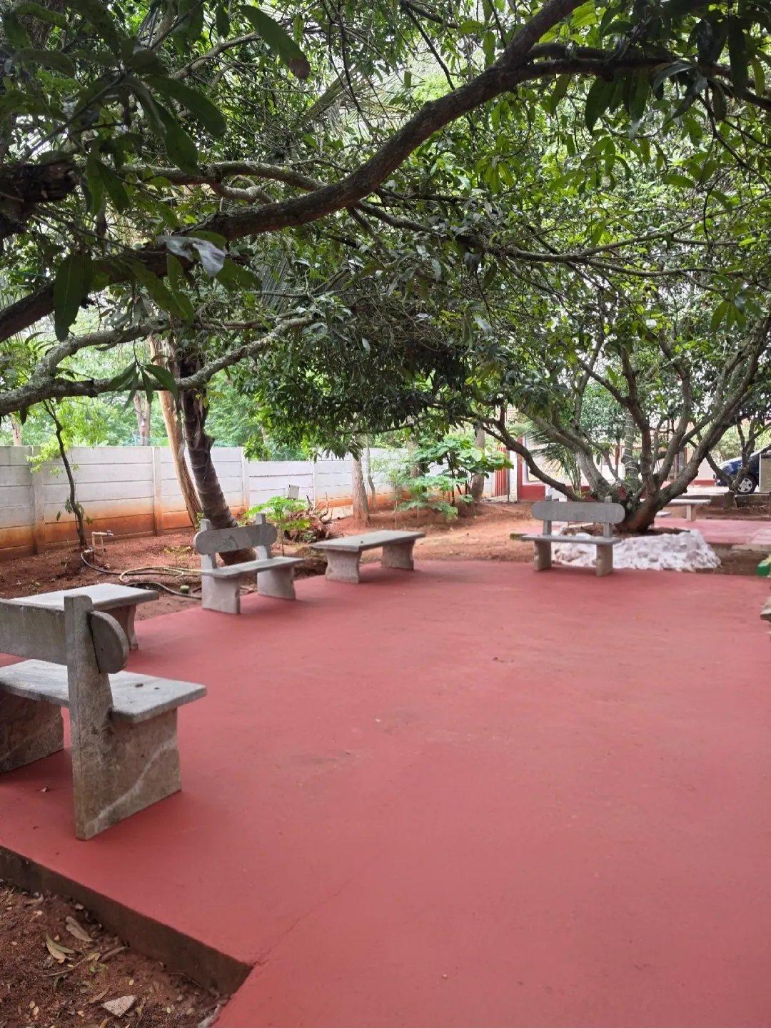 Outdoor Seating Area at Ram Vishranti Dhama