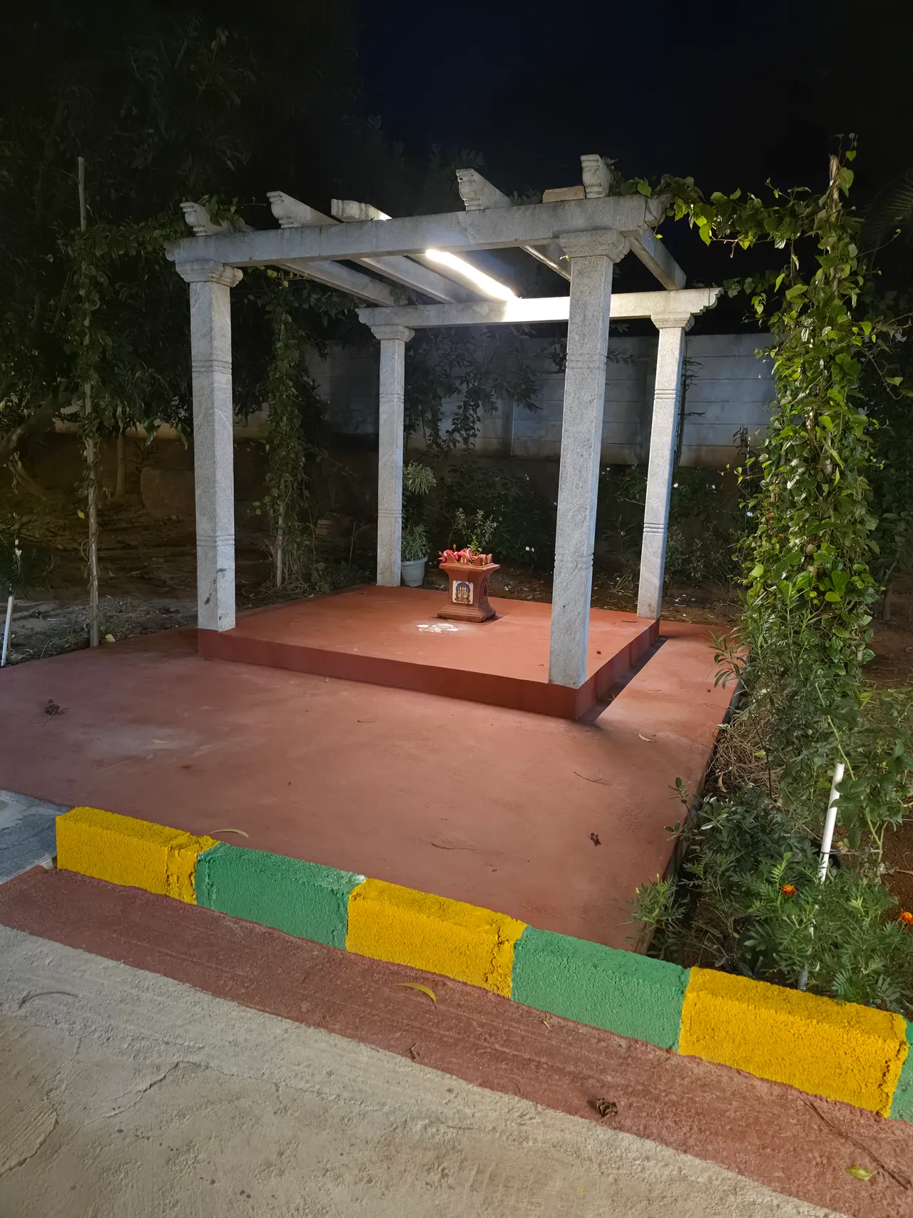 Tulasi Katte at Ram Vishranti Dhama